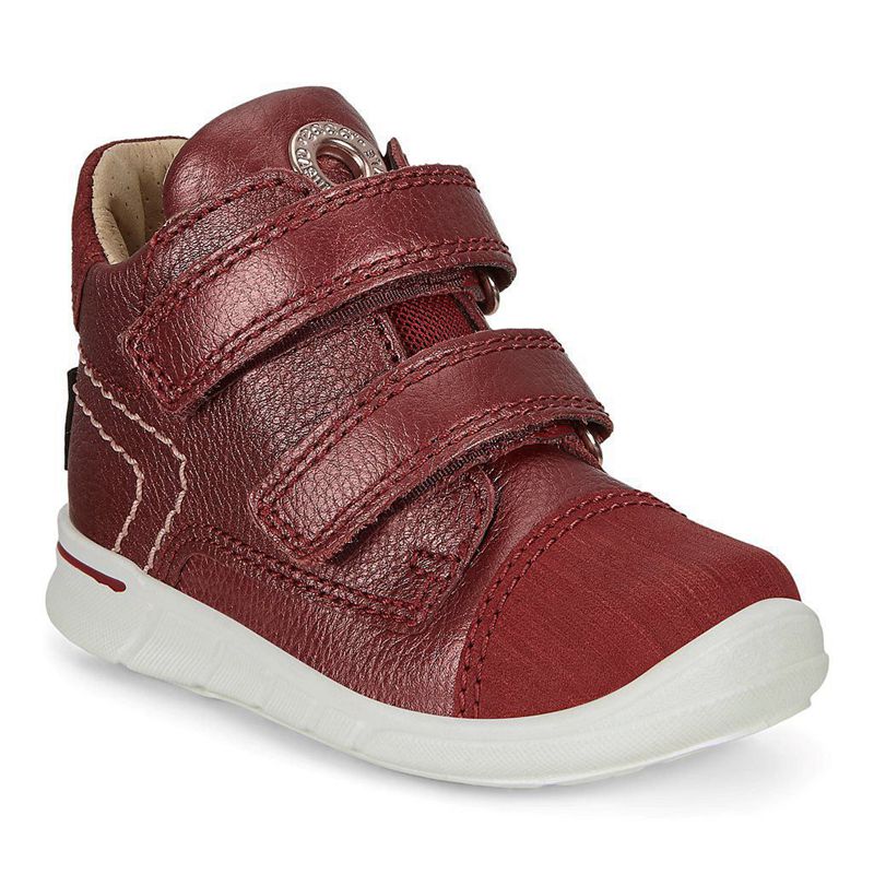 Zapatillas Ecco First Para Niños,Rojas,395168-COJ